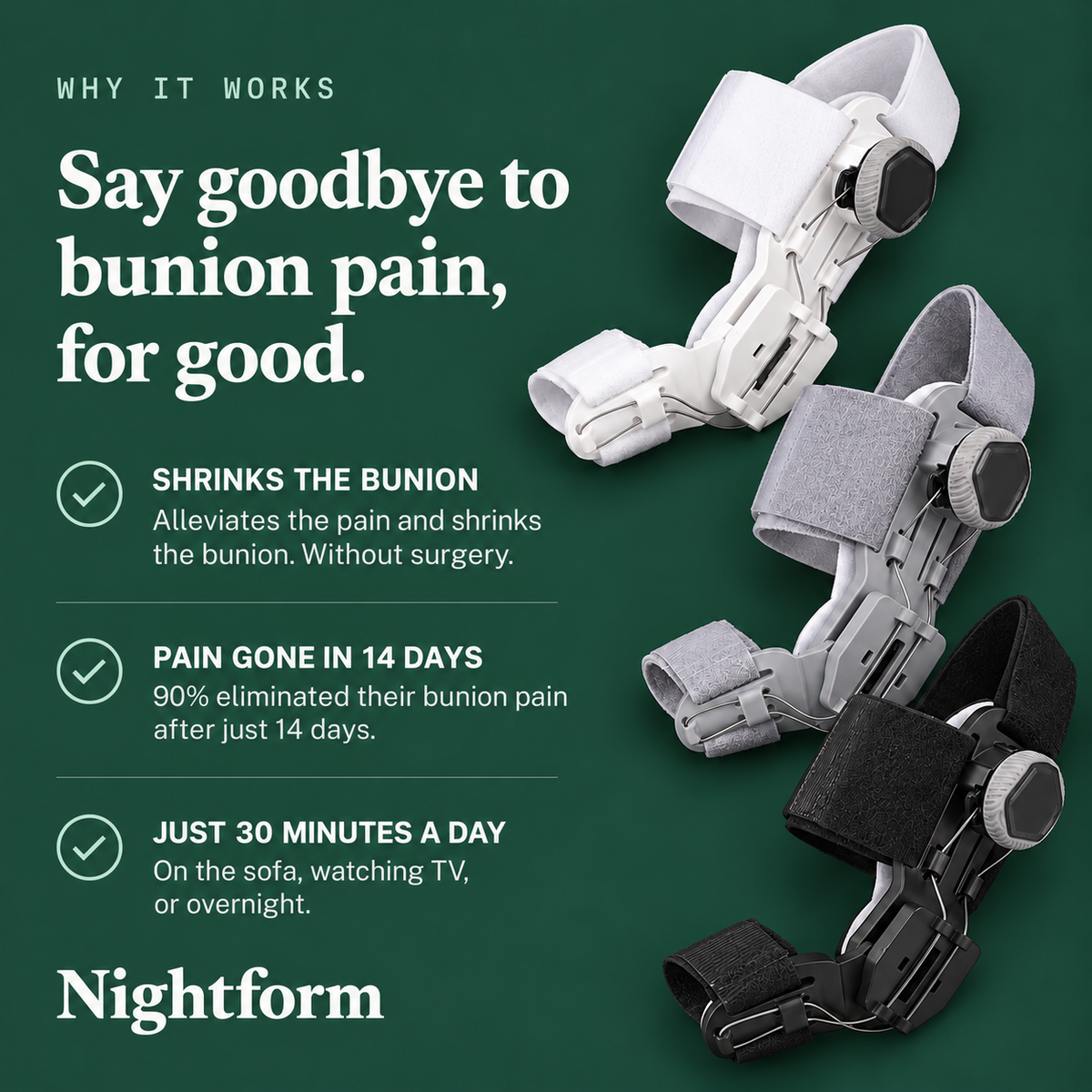 Nightform Bunion Brace