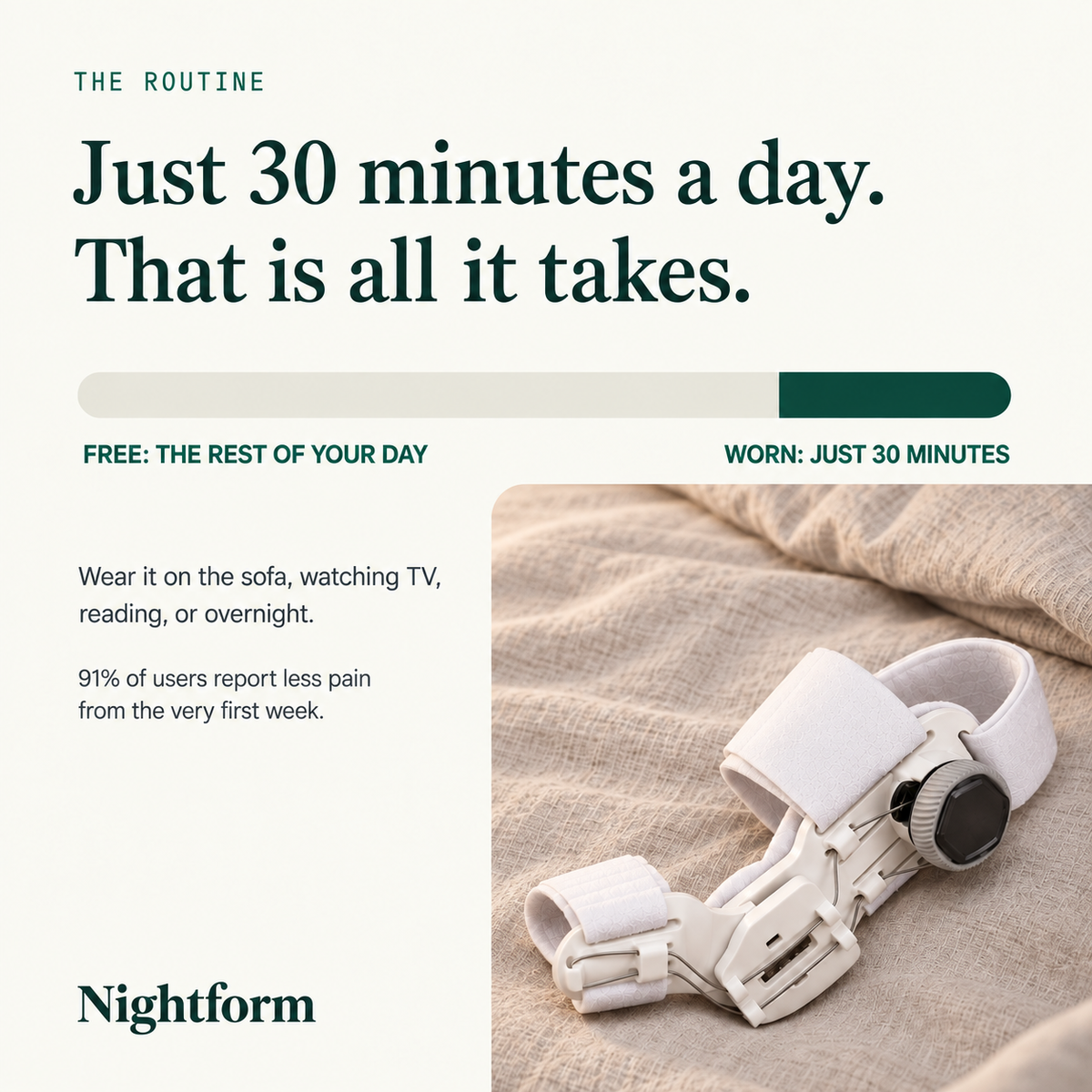 Nightform Bunion Brace