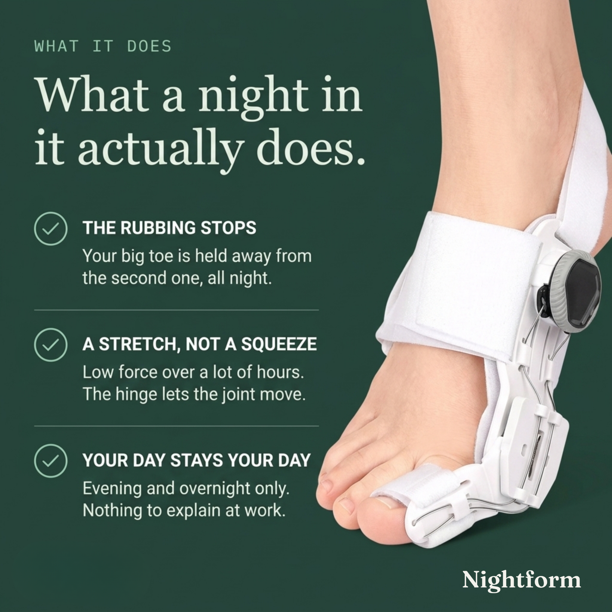 Nightform Bunion Brace